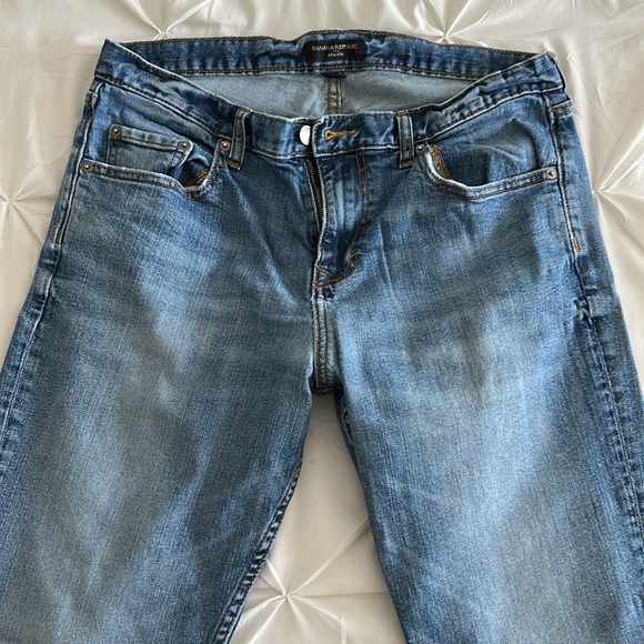 Banana Republic Men’s Jeans 34W 32L - Picture 3 of 8